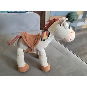 DISNEY PARKS Bullseye Horse Posable Plush Pixar Toy Story‎ Stuffed Animal 12"